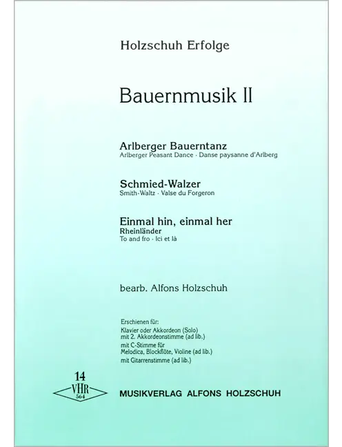 Holzschuh Erfolge, Band 14